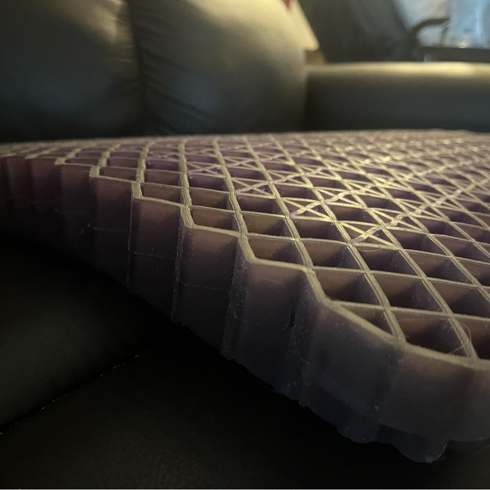 Purple brand gel seat cushion